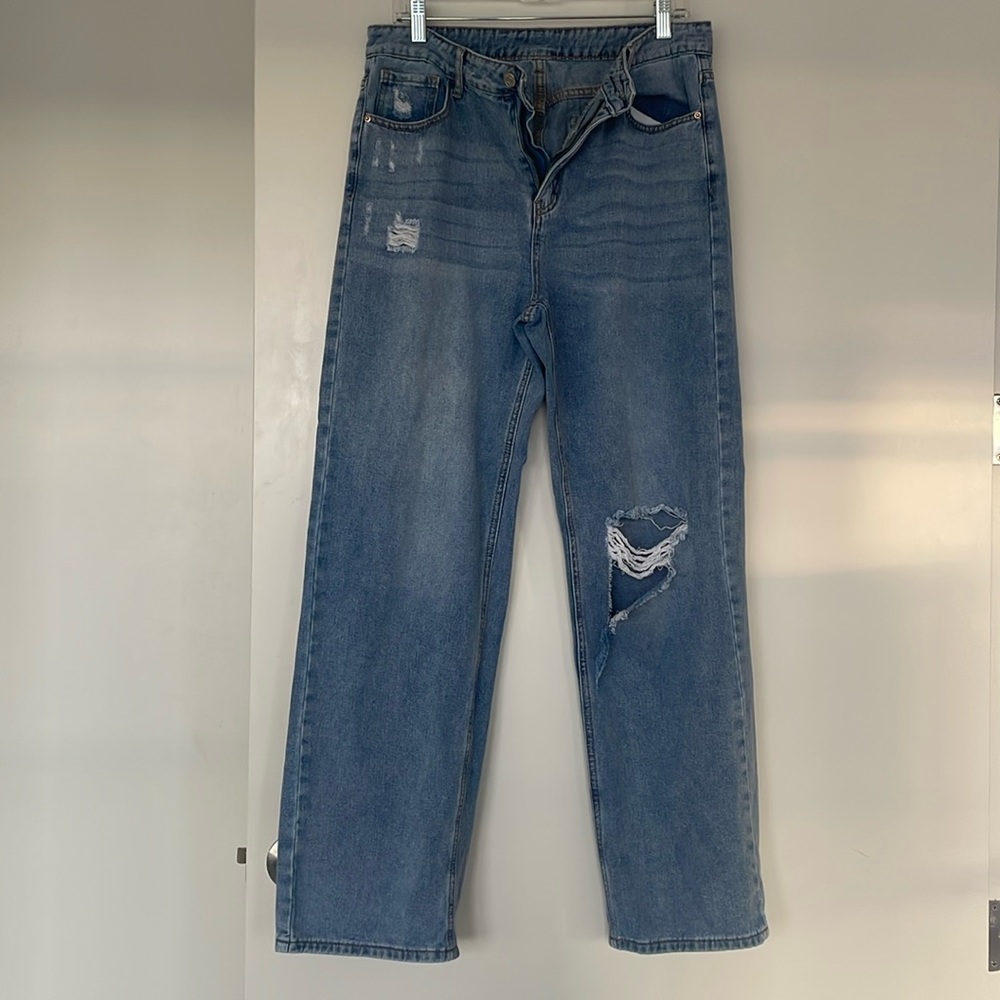 SHEIN wide leg jeans